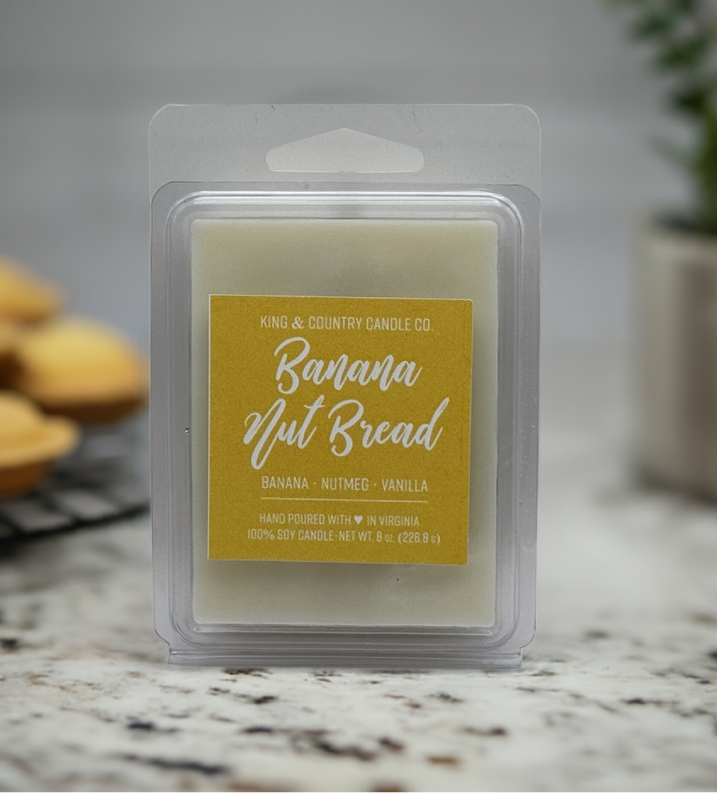 Banana Nut Bread - Soy Wax Melt