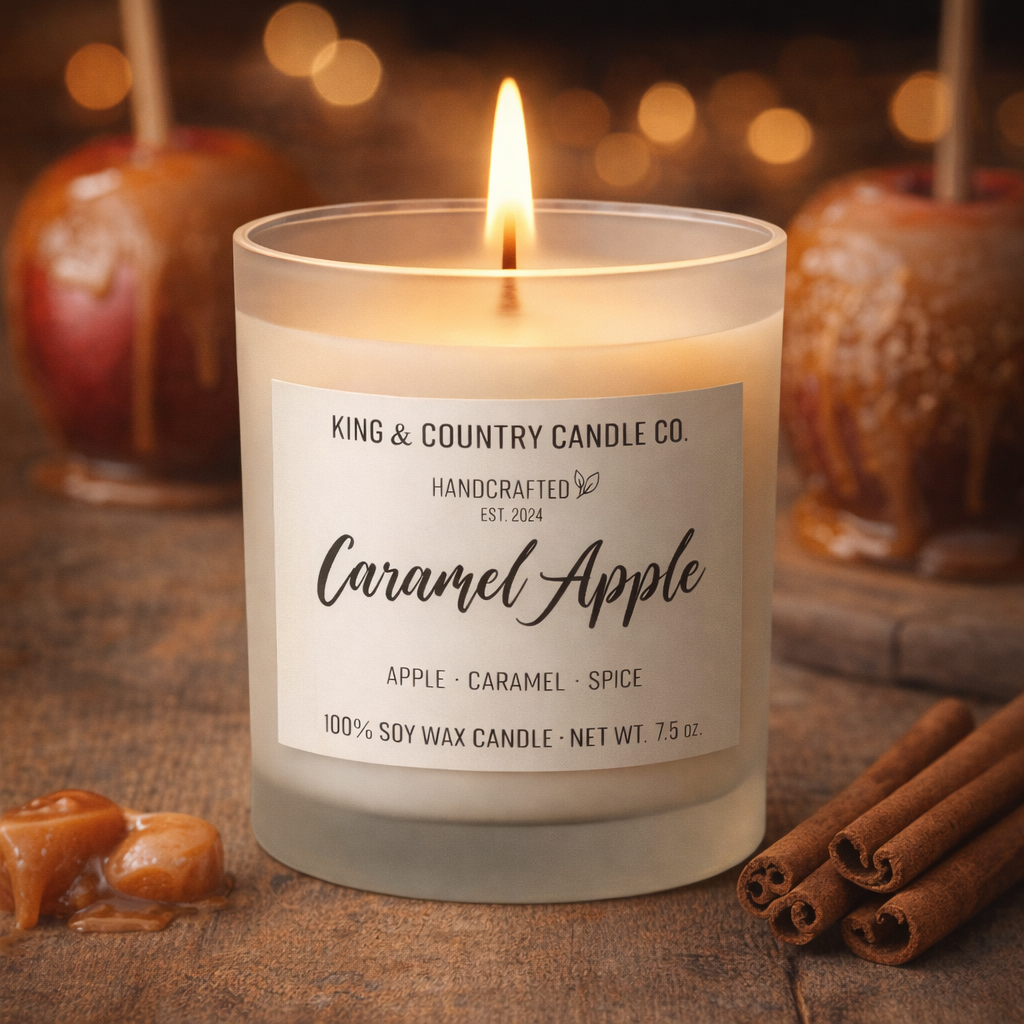 Caramel Apple - Soy Wax Candle