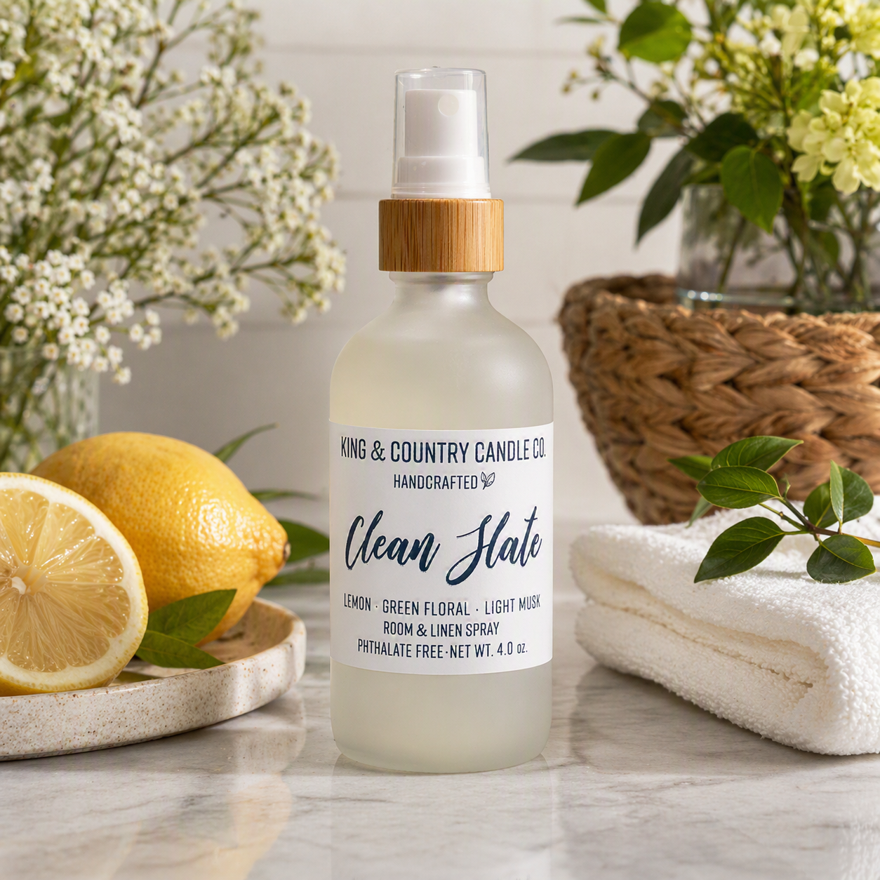 Clean Slate-Room & Linen Spray