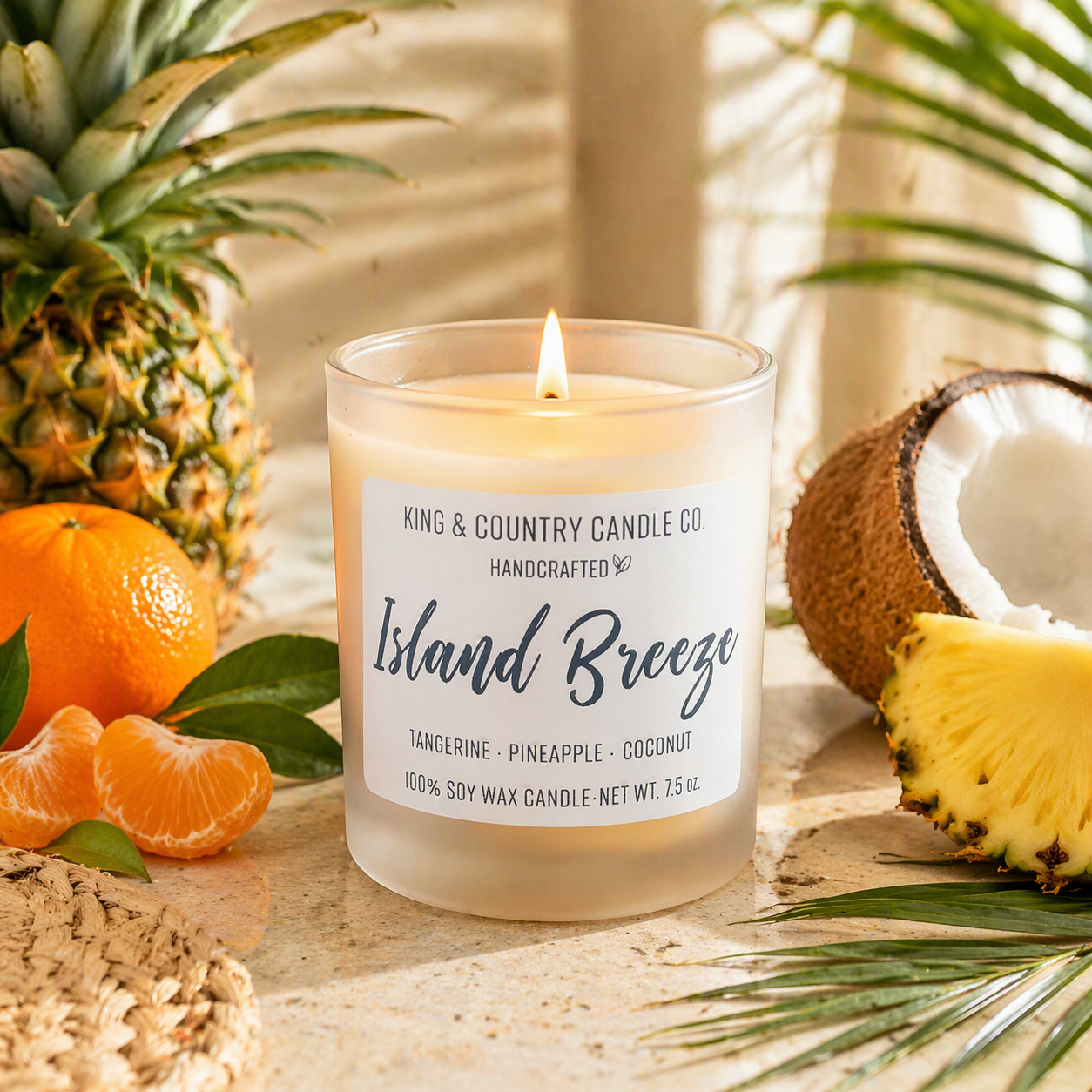 Island Breeze Soy Candle