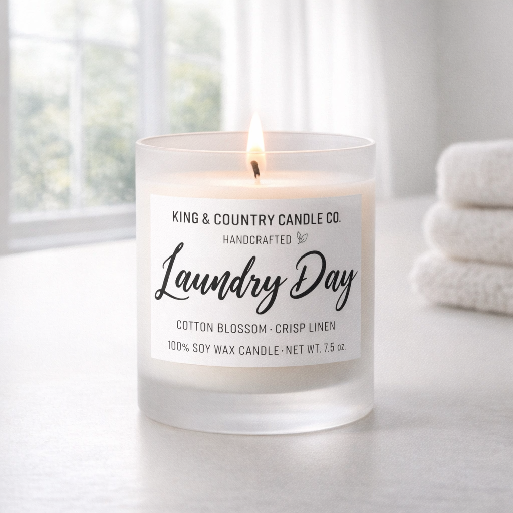 Laundry Day Soy Wax Candle