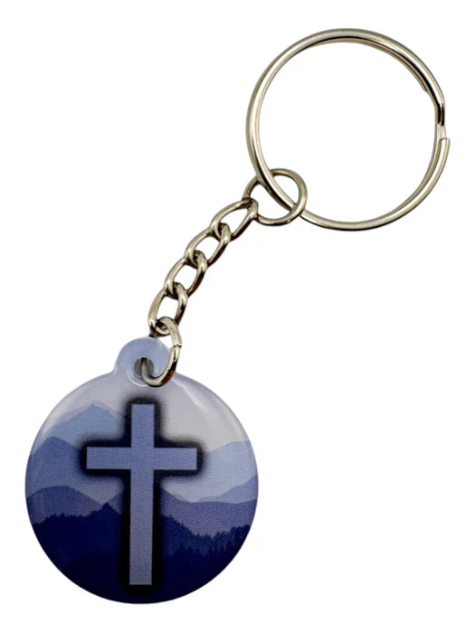 Tap To Pray - Prayer Tag Keychain