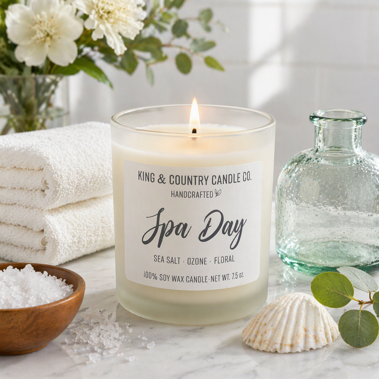 Spa Day Soy Wax Candle