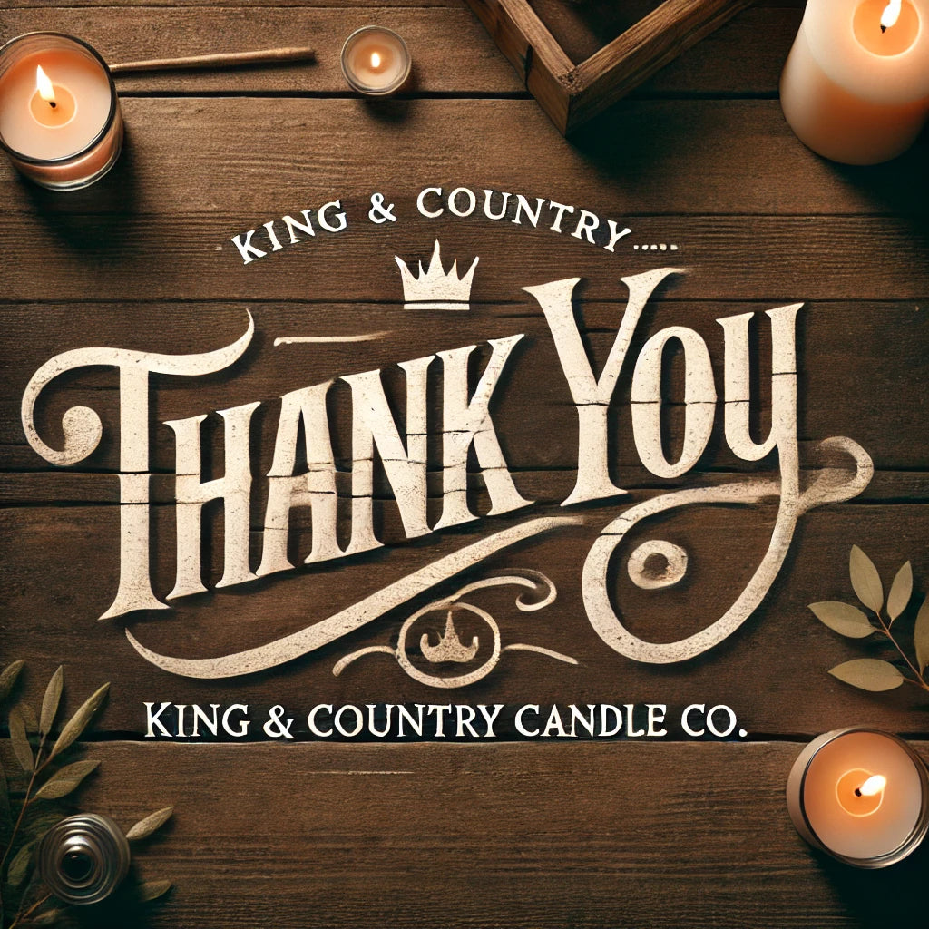 A Heartfelt Thank You – King & Country Candle Co.