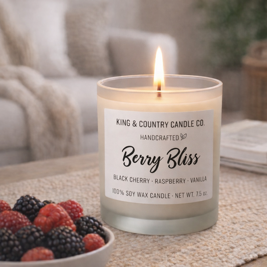 Prueba de mandarina y arándano