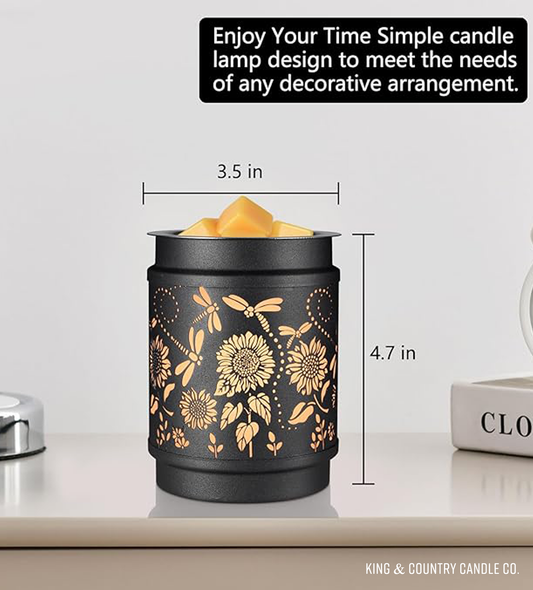 Sunflower Metal Wax Melt Warmer