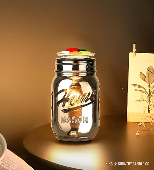 Mason Jar Wax Melt Warmer