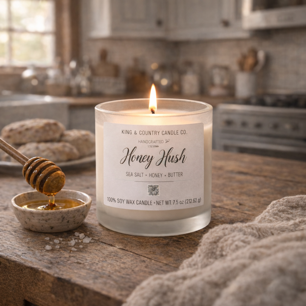 Honey Hush Soy Wax Candle