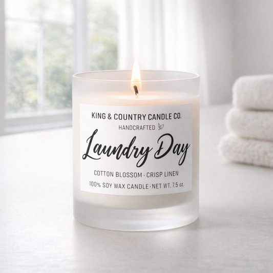 Laundry Day Soy Wax Candle