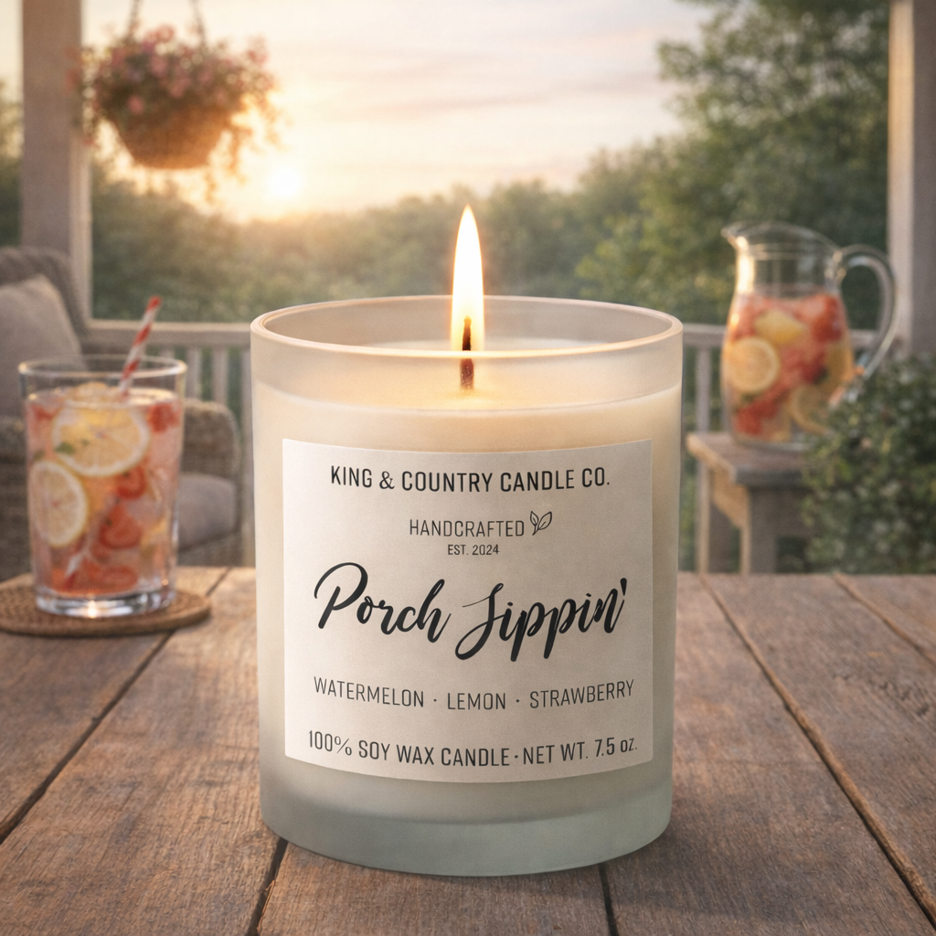 Prueba de mandarina y arándano