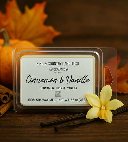 Cinnamon & Vanilla Wax Melts