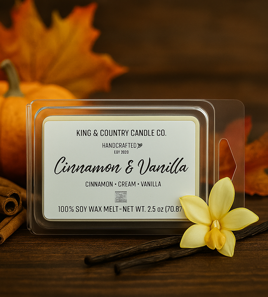 Cinnamon & Vanilla Wax Melts