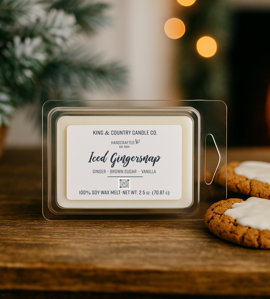 Iced Gingersnap Melts