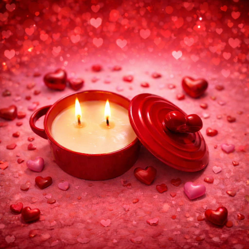 Warm Intentions Valentine's Day Candle
