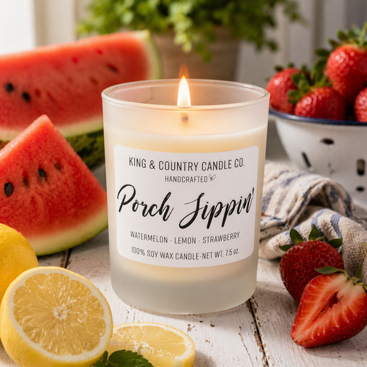 Porch Sippin' Soy Candle