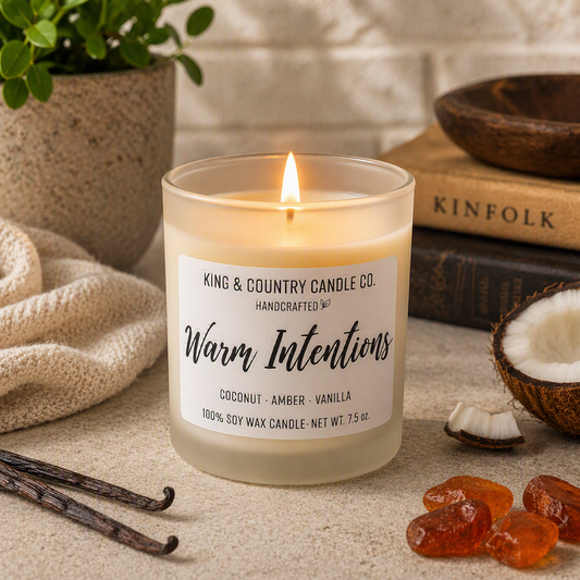 Warm Intentions Soy Wax Candle